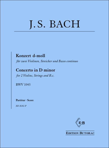 Cover - Bach, Konzert d-moll